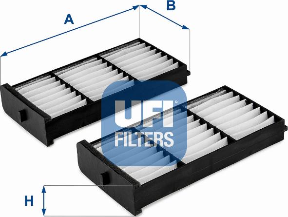 UFI 53.274.00 - Filtro, Aria abitacolo autozon.pro