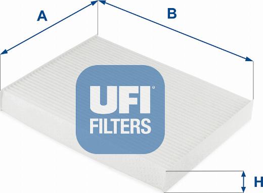 UFI 53.273.00 - Filtro, Aria abitacolo autozon.pro