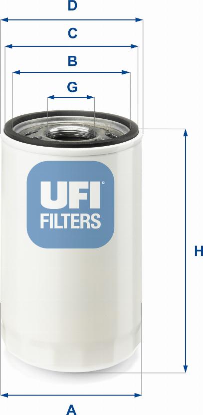 UFI 80.041.00 - Filtro olio autozon.pro