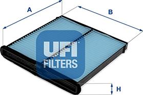 UFI 34.409.00 - Filtro, Aria abitacolo autozon.pro