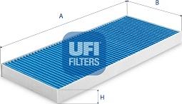 UFI 34.156.00 - Filtro, Aria abitacolo autozon.pro