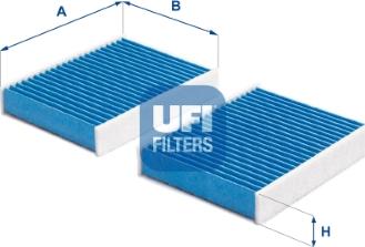 UFI 34.104.00 - Filtro, Aria abitacolo autozon.pro