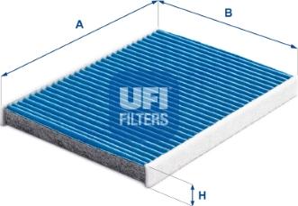 UFI 34.103.00 - Filtro, Aria abitacolo autozon.pro