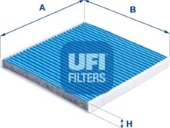 UFI 34.117.00 - Filtro, Aria abitacolo autozon.pro