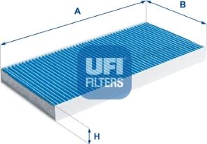 UFI 34.128.00 - Filtro, Aria abitacolo autozon.pro