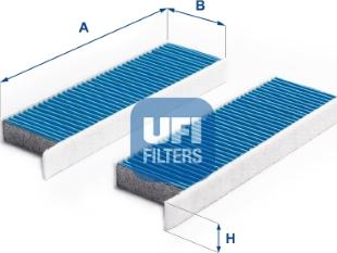 UFI 34.172.00 - Filtro, Aria abitacolo autozon.pro