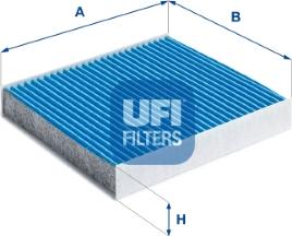 UFI 34.244.00 - Filtro, Aria abitacolo autozon.pro