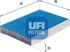 UFI 34.245.00 - Filtro, Aria abitacolo autozon.pro