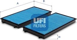 UFI 34.240.00 - Filtro, Aria abitacolo autozon.pro