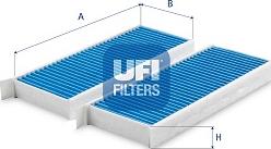 UFI 34.254.00 - Filtro, Aria abitacolo autozon.pro