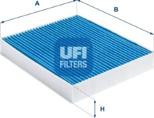 UFI 34.289.00 - Filtro, Aria abitacolo autozon.pro