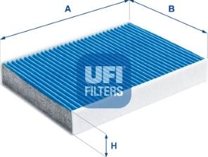 UFI 34.234.00 - Filtro, Aria abitacolo autozon.pro