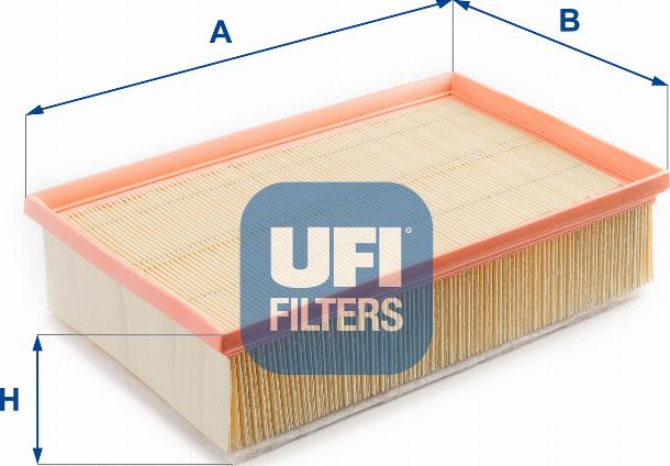 UFI 30.587.00 - Filtro aria autozon.pro