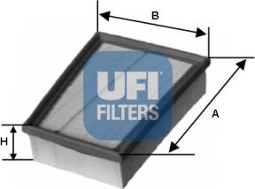 UFI 30.095.00 - Filtro aria autozon.pro