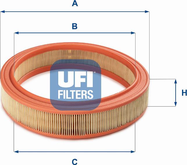 UFI 30.038.01 - Filtro aria autozon.pro