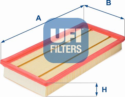 UFI 30.153.00 - Filtro aria autozon.pro