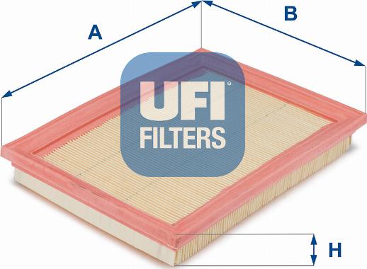 UFI 30.168.00 - Filtro aria autozon.pro