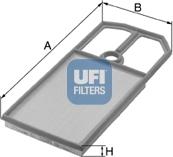 UFI 30.184.00 - Filtro aria autozon.pro