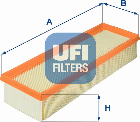 UFI 30.186.00 - Filtro aria autozon.pro