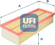 UFI 30.187.00 - Filtro aria autozon.pro