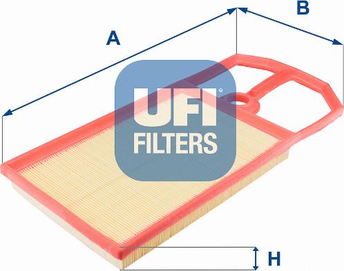 UFI 30.124.00 - Filtro aria autozon.pro