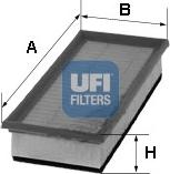 UFI 30.500.00 - Filtro aria autozon.pro