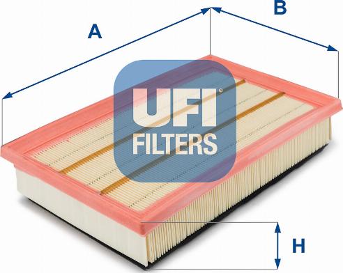 UFI 30.128.00 - Filtro aria autozon.pro