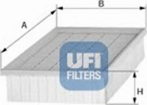 UFI 30.895.00 - Filtro aria autozon.pro