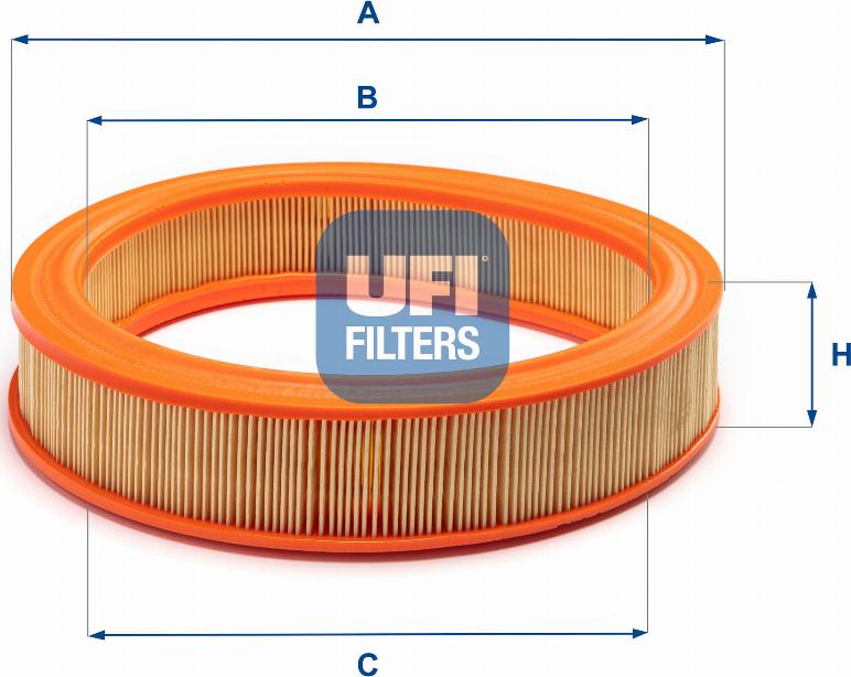 UFI 30.803.00 - Filtro aria autozon.pro