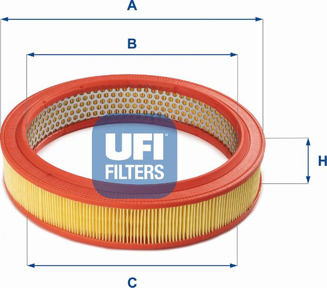 UFI 30.802.01 - Filtro aria autozon.pro