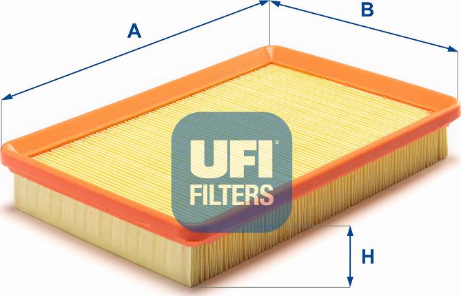 UFI 30.266.00 - Filtro aria autozon.pro