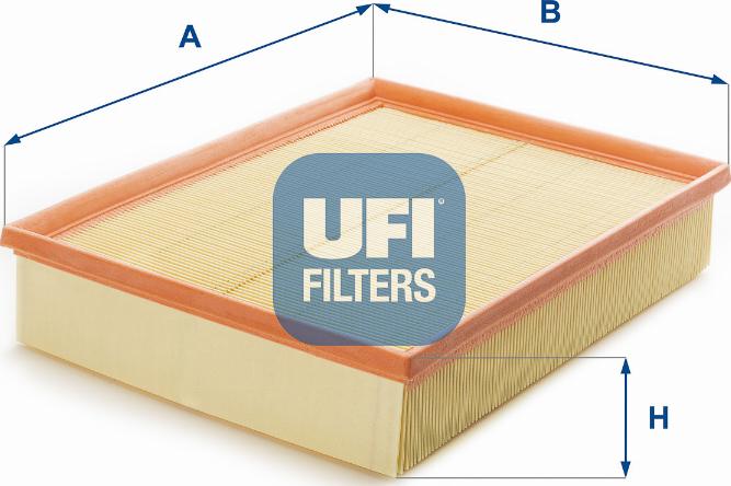 UFI 30.268.00 - Filtro aria autozon.pro