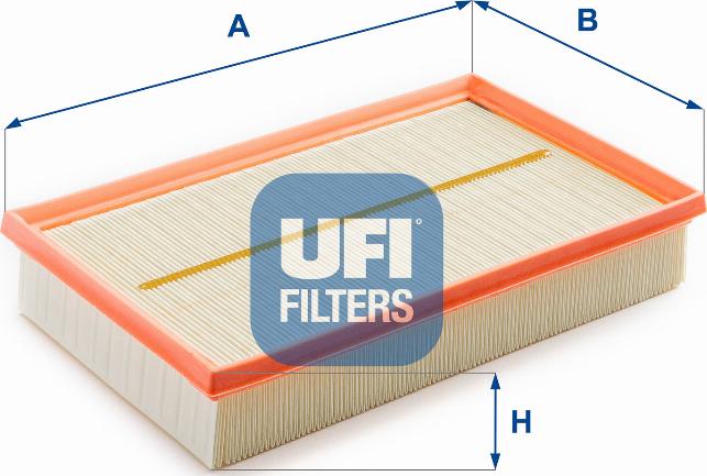 UFI 30.A45.00 - Filtro aria autozon.pro