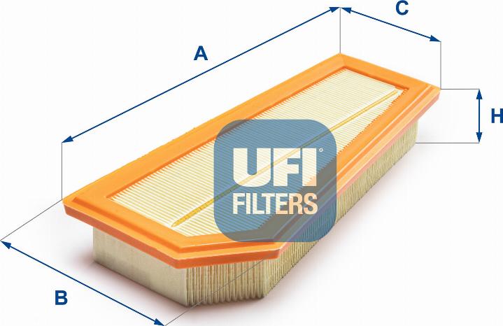 UFI 30.A60.00 - Filtro aria autozon.pro