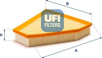 UFI 30.B17.00 - Filtro aria autozon.pro