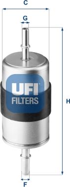 UFI 31.944.00 - Filtro carburante autozon.pro