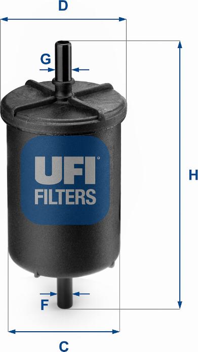 UFI 31.948.00 - Filtro carburante autozon.pro