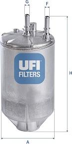 UFI 31.959.01 - Filtro carburante autozon.pro