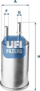 UFI 31.918.03 - Filtro carburante autozon.pro