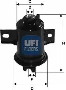 UFI 31.599.00 - Filtro carburante autozon.pro