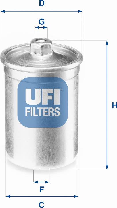 UFI 31.506.00 - Filtro carburante autozon.pro