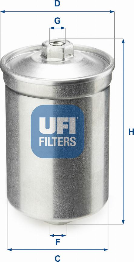 UFI 31.502.00 - Filtro carburante autozon.pro