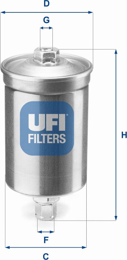 UFI 31.507.00 - Filtro carburante autozon.pro