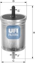 UFI 31.562.00 - Filtro carburante autozon.pro