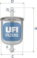 UFI 31.529.00 - Filtro carburante autozon.pro