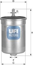 UFI 31.570.00 - Filtro carburante autozon.pro