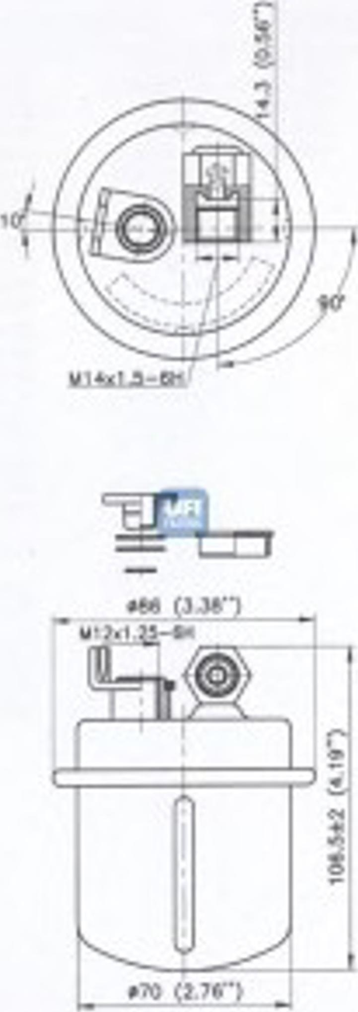 UFI 31.617.00 - Filtro carburante autozon.pro