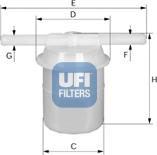 UFI 31.005.00 - Filtro carburante autozon.pro