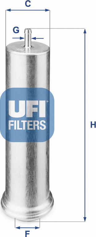 UFI 31.851.00 - Filtro carburante autozon.pro