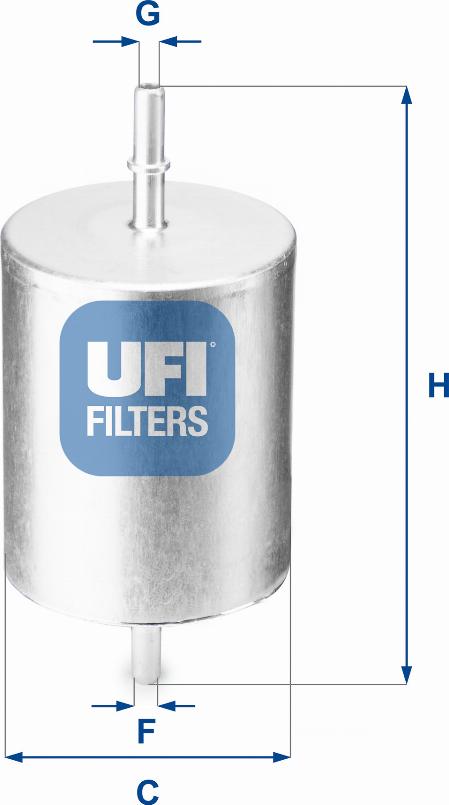 UFI 31.817.00 - Filtro carburante autozon.pro